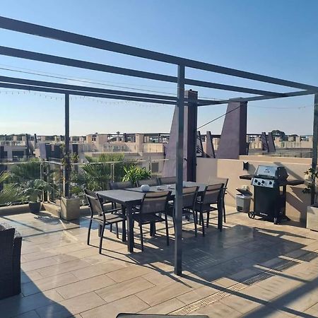Higuericas Costa 222 Haerlig Takterrass Med Havsutsikt - Pool Och 250M Till Stranden Torre de la Horadada Exterior foto