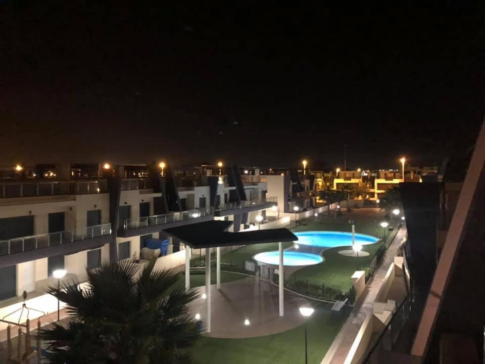Higuericas Costa 222 Haerlig Takterrass Med Havsutsikt - Pool Och 250M Till Stranden Torre de la Horadada Exterior foto